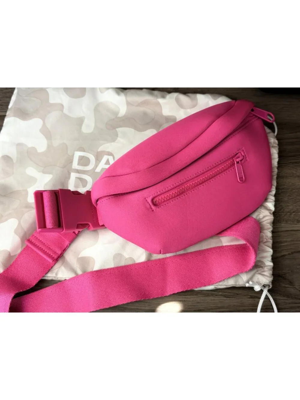 Dagne Dover Ace Fanny Pack Hottest Pink Waist Bag